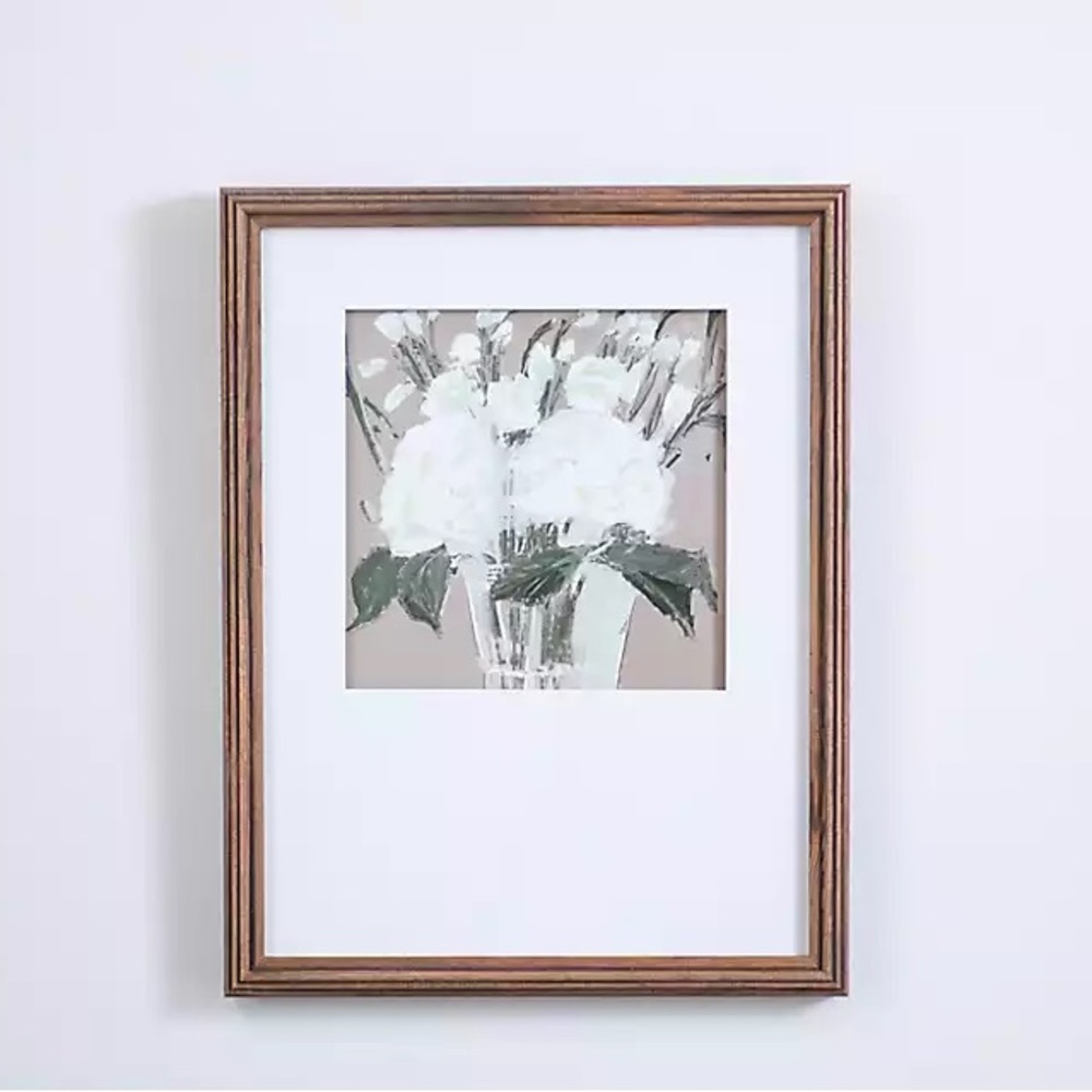 Floral Abstract Framed Art